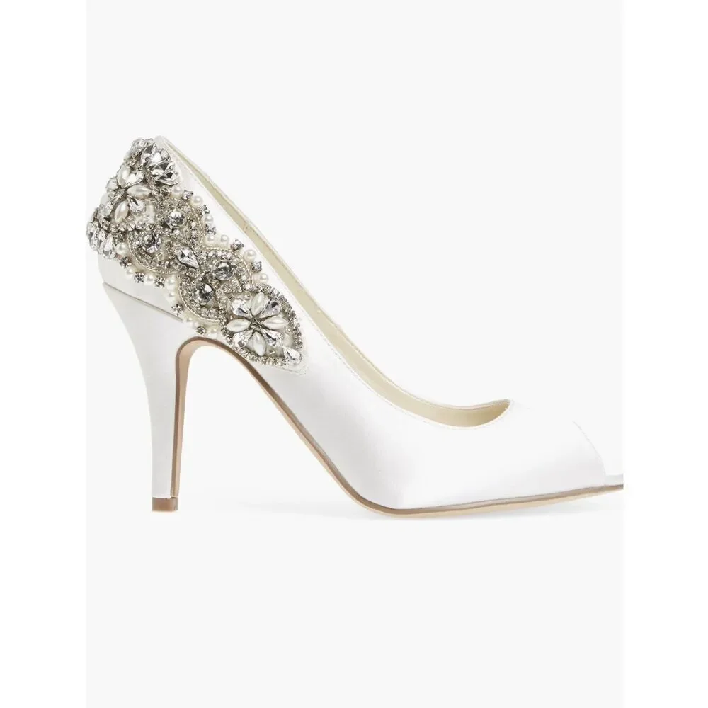 Paradox London Pink Cynthia Embellished Pump (Women) Size 8